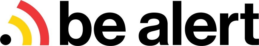 Logo be alert